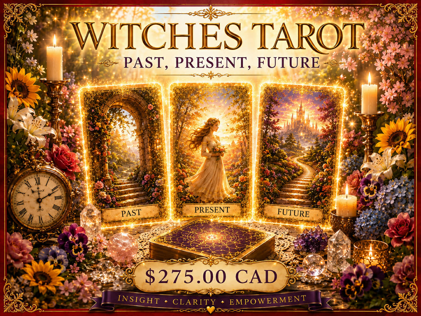 Witches Tarot - Past, Present, Future
