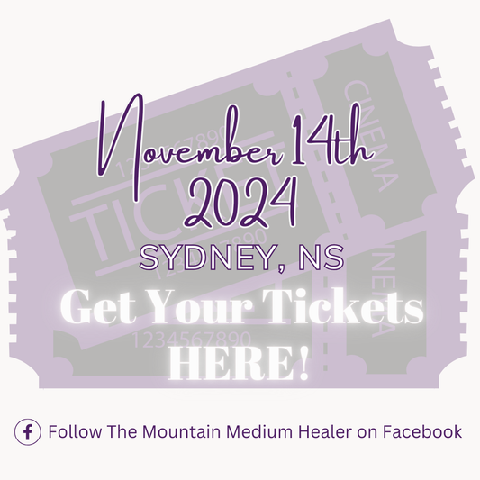 LIVE EVENT! The Mountain Medium Healer @ Sydney, NS